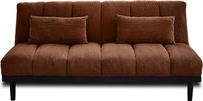 Produktbild von Best Möbel Samarra - 2-Sitzer Schlafsofa Klappsofa - Cord , Terrakotta