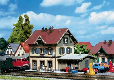 Produktbild von Faller 282707 - 1/220 / Z Bahnhof Güglingen - Neu
