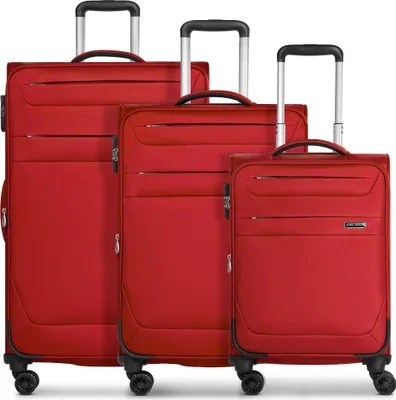 Produktbild von Worldpack Chicago 4 Rollen Kofferset 3-teilig mit Dehnfalte