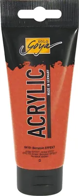 Produktbild von SOLO GOYA Acrylic Effekt Bernstein 100 ml Tube