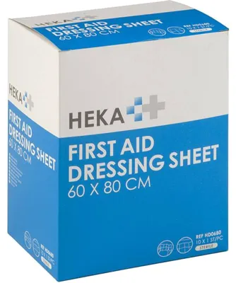 Produktbild von Heka Verbanddoek 60 x 80 cm (10 stuks)