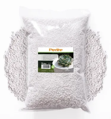 Produktbild von Perlite ca. 5 Liter grob – Perlit Granulat zur Bodenlockerung für Pflanzen & Terrarien