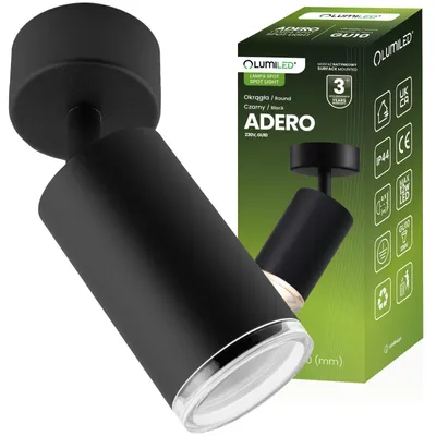 Obrázok produktu pre LUMILED stropné svietidlo stropné bodové GU10 stropné bodové svietidlo 1-svetelné bodové svietidlo pre stropné bodové svietidlo stropné svietidlo bodové otočné otočné 230V
