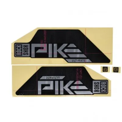 Obrázok produktu pre Vidlica DecalKit RockSh.Pike Ult. 27/29" 11.4018.105.067,matná si f. lesklá čierna
