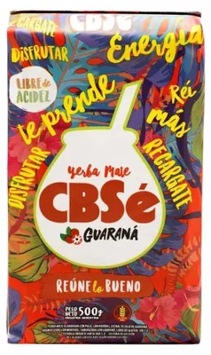 Zdjęcie produktu dla Yerba Mate CBSe Energia Guarana 500g 0,5kg