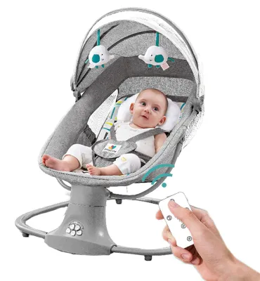Immagine prodotto di Sedia a dondolo - Sedia a dondolo elettrica - Dondolo elettrico per bambini - Sedia a dondolo per bambini