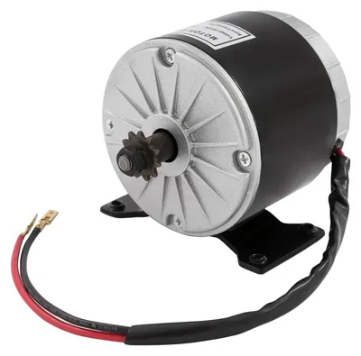 Immagine prodotto di Motore a magnete permanente - Motore elettrico - 350 W - 24 V corrente continua - IE2 - Adatto per scooter elettrici, biciclette e go-kart -