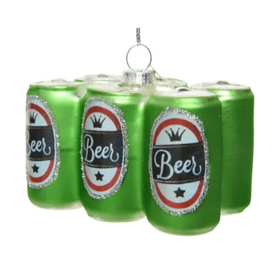 Productafbeelding van Ornament glas l6b9h8 cm groen Decoris