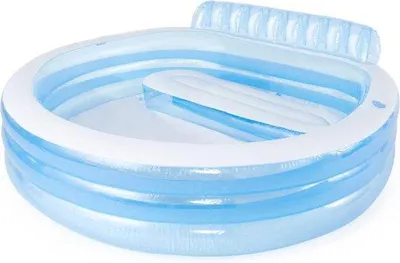 Produktbild von Famanu Aufblasbares Familien Lounge Schwimmbad 90" x 86" - Für Kinder und Erwachsene
