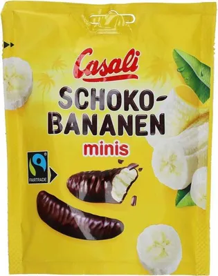 Produktbild von Open Food 9000332812662, Palmöl, 110 g, B, e100, e330, e406, e420, e428, Kann Spuren Von Milchbestandteilen Und Nüssen Enthalten, Bananenmark (8% Im Schaum), Aromen,..., 374 kcal