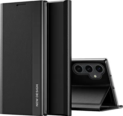 Obrázek produktu pro Galaxy S23 FE Pouzdro, MagnetickéPolyuretanKožené Pouzdro s Funkcí Stojánku pro Samsung Galaxy S23 FE černé