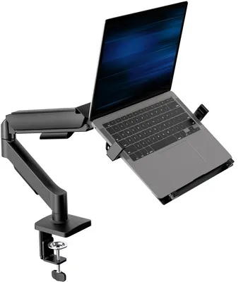 Produktbild von Verstellbarer Laptopständer für Schreibtisch mit Klemme