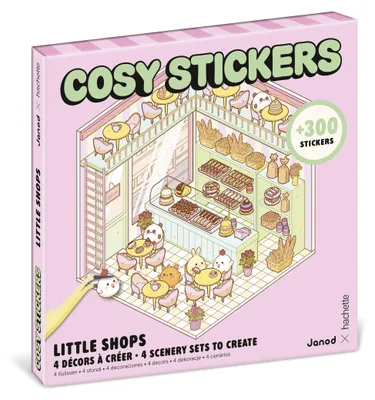 Productafbeelding van Janod Cosy stickers - Kleine winkeltjes