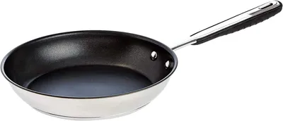 Productafbeelding van Koekenpan 20 cm - Roestvrij staal - Keramische antiaanbaklaag - Geschikt voor inductie - Ovenbestendig