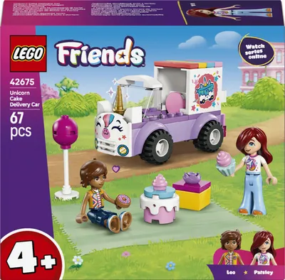 Immagine prodotto di LEGO Friends Auto Unicorno per la Consegna di Torte 42675 set da costruzione 67 pezzi età 4 anni
