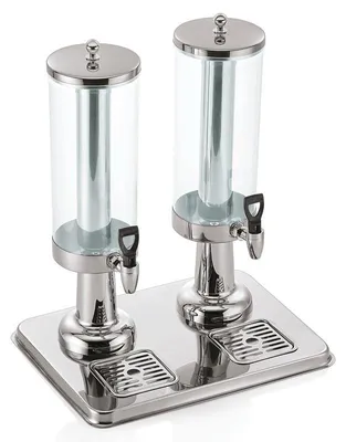 Produktbild von 2x WAS Germany Getränkedispenser / Saftsispenser 2 Behälter à 3 Liter mit Zapfhahn