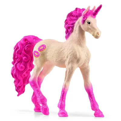 Zdjęcie produktu dla schleich BAYALA Collecting unicorn Donut, 5 lat(a), Różowy, Biały
