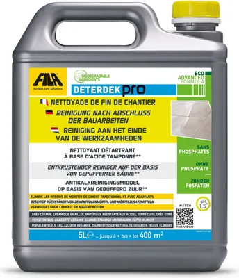A product shot of a cleaning solution bottle.