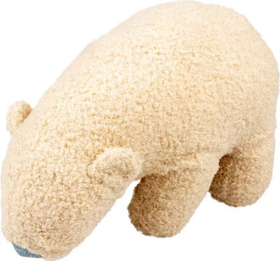 Produktbild von D&D Hundespielzeug Banjo Teddystoff mit Quietscher beige, Größe: L