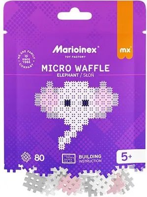 Immagine prodotto di 80el Elephant micro waffle bricks 03438