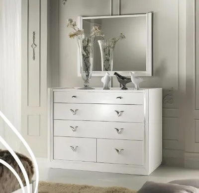 Produktbild von Kommode Schrank Luxus Kommoden Schrank Regal Konsole Möbel Holzschrank Italy Neu