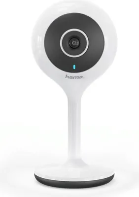 Obrázok produktu pre Hama 00176566, IP bezpečnostná kamera, Vnútorný, Bezdrôtový, 2400 MHz, Stôl / stena, Biela
