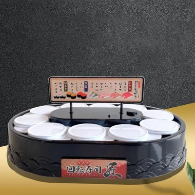 Obrázok produktu pre Rotating Cupcakes Machine Automatic Rotating Display Table Swing Tray for Kids Birthday Party Gifts Sushi