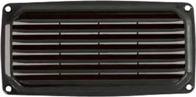 Produktbild von Plastimo Lueftungsgitter Schwarz 10X20Cm