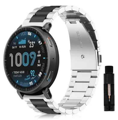 Obrázok produktu pre 22mm oceľový remienok hodiniek pre hodinky Amazfit GTR