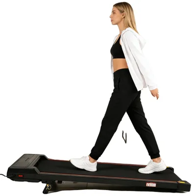 Immagine prodotto di Tapis roulant, motore da 0,65 CV, velocità e inclinazione regolabili, nero