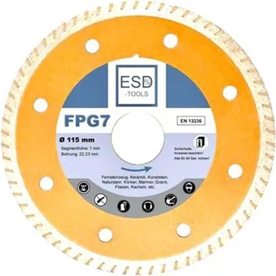 Produktbild von Diamanttrennscheibe FPG7 Fliese Premium - Ø 125 mm - 22,23 mm Bohrung