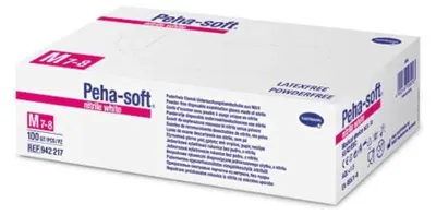 Zdjęcie produktu dla Hartmann Peha-Solf Nitryl Biały Bezpudrowy Mały Rozmiar