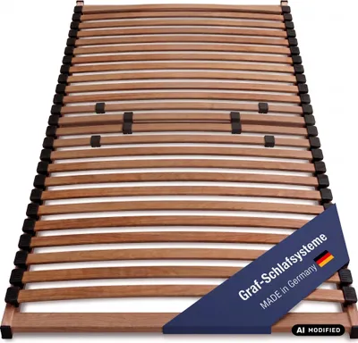Produktbild von LEO BASIC Lattenrost 26 Leisten mit 8 Schieber 90x200 cm Birke/Buche
