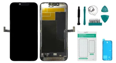 Produktbild von Ersatzdisplay Set für iPhone 13 mini, 5,4 Zoll, 1080 x 2340 Pixel, Schwarz