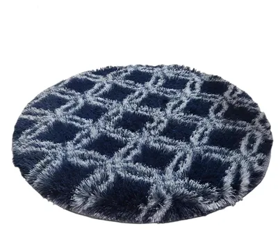 Produktbild von Runder, flauschiger Teppich für Mädchenzimmer, 60 cm Durchmesser, flauschiger Kreisteppich für Teenagerzimmer, Plüsch-Zotteliger Teppich, süßer Kinderzimmerteppich, weiche, runde, flauschige Schlafzimmerteppiche für Mädchen und Jungen, flauschiger Kreisteppich für Kinderzimmer, Spiel- und Lesezimmer, runder Teppich für Schlafzimmer, 60 x 60 cm großer, flauschiger Kreisteppich für Kinderzimmer, flauschiger Teppich für Teenagerzimmer, süße Zimmerdekoration für Babys