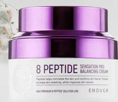 Produktbild von ENOUGH - 8 Peptide Sensation Pro Balancing Cream - Peptidcreme - 50 ml
