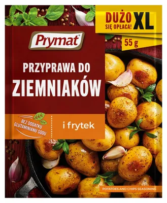 Obrázok produktu pre Prymat korenie na zemiaky a hranolky, 55 g
