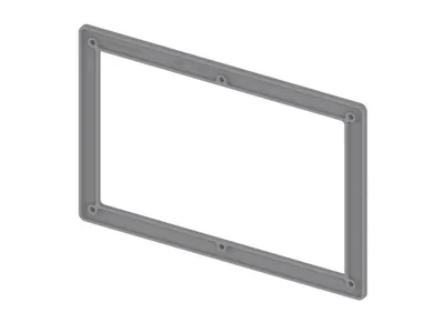 Produktbild von TECE 9240441 TECEsolid Distanzrahmen Grau