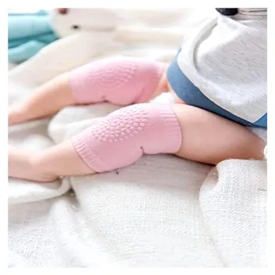 Produktbild von Knieschützer für Babys, rutschfeste Krabbel-Knieschoner, elastische Beinlinge, Ellenbogenschutz, 5 Paar