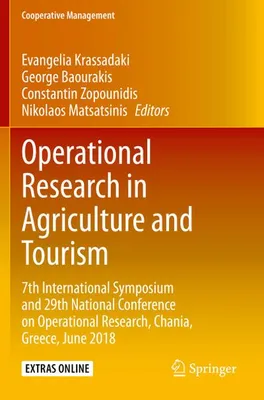 Produktbild von Operational Research in Agriculture and Tourism