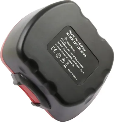 Obrázek produktu pro Avizar, Austauschakku für Bosch GSR 12 VE-2 / GSB 12 VE-2 Ni-MH 12V 2500mAh, černý