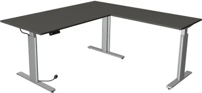 Obrázek produktu pro Kerkmann 2344 Kerkmann Move 3 höhenverstellbarer Schreibtisch anthrazit L-Form