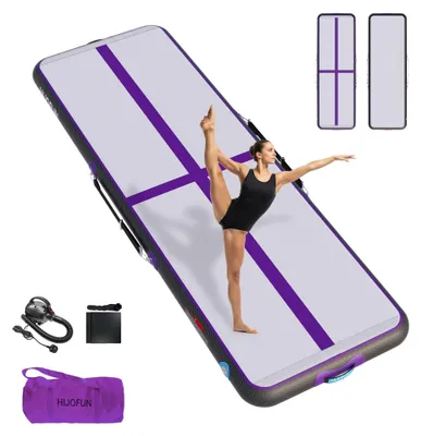 Immagine prodotto di Tappetino gonfiabile per ginnastica, spesso 20 cm, ideale per allenamento e yoga
