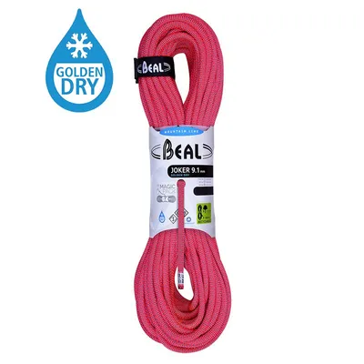 Image de Beal Joker 9,1 mm Unicore Dry Cover Longueur : 70 m / Couleur : orange