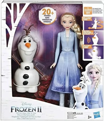 Produktbild von Hasbro Disney Frozen Olaf und ELSA (nur englische Sprache)