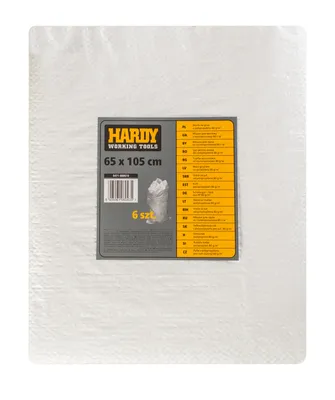 Image de Sacs à gravats PP Hardex 110L 105cm65cm Poids 80g/m2 6-Pack