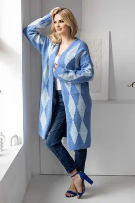 Produktbild von PeeKaBoo Strickjacke für Frauen Suamdallim himmelblau Universal