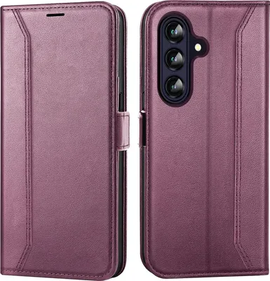 Produktbild von Conie RFID Klapp Tasche für Samsung Galaxy A26 5G Kartenfach Hülle Rundumschutz in Lila