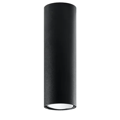 Zdjęcie produktu dla Reflektor spot LAGOS czarny 1xGU10x10W metal wym:20x6x6cm IP20 Sollux Lighting