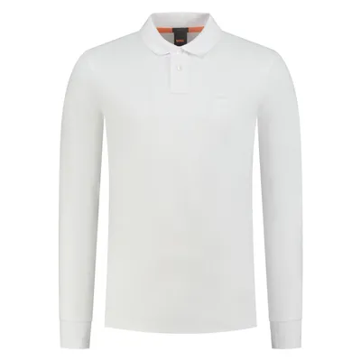 Produktbild von Hugo Boss Herren Polohemd aus Baumwolle in Weiss
